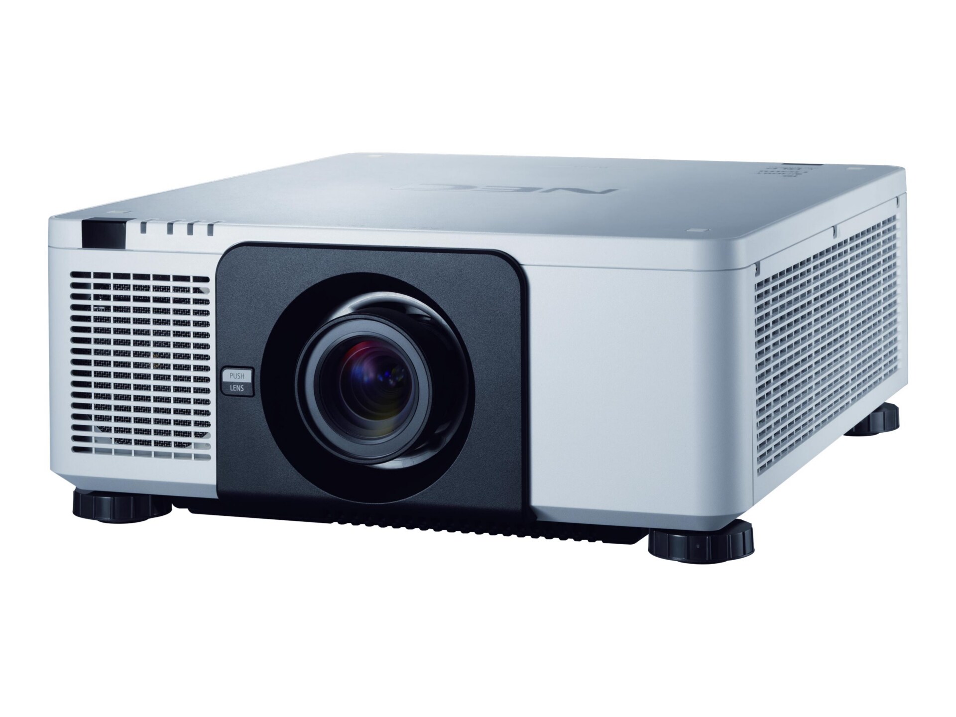 NEC PX803UL - DLP projector - no lens - 3D - LAN - white