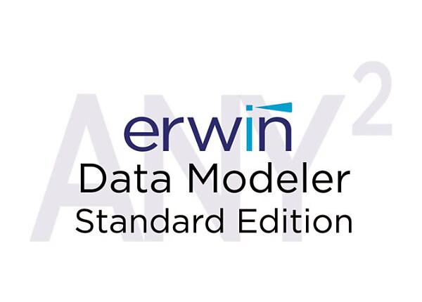 erwin Data Modeler Standard Edition (v. 9.6) - upgrade license + 1 Year Enterprise Maintenance - 1 concurrent user