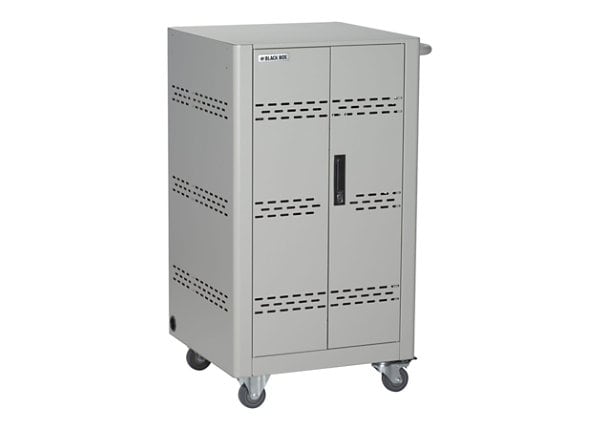 Black Box Basic Charging Cart with Split front door - cart