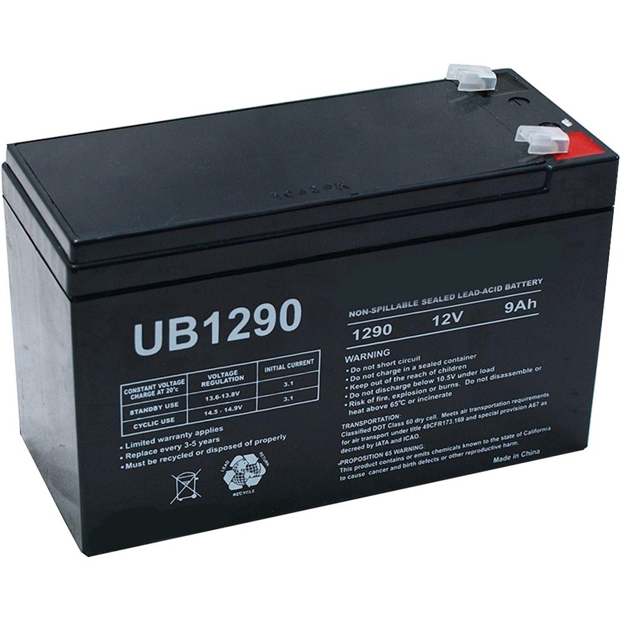 eReplacements Compatible Sealed Lead Acid Battery Replaces APC UB1290F2, De