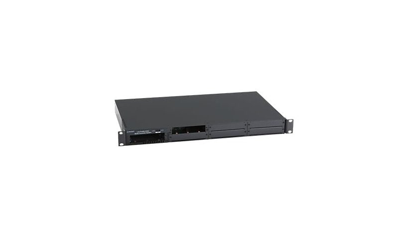Black Box High-Density Media Converter System II with Modular SNMP Manageme