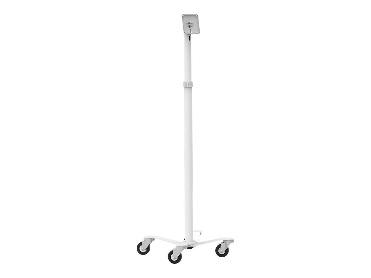 Compulocks Medical Rolling Cart - VESA Compatible stand - for tablet - white