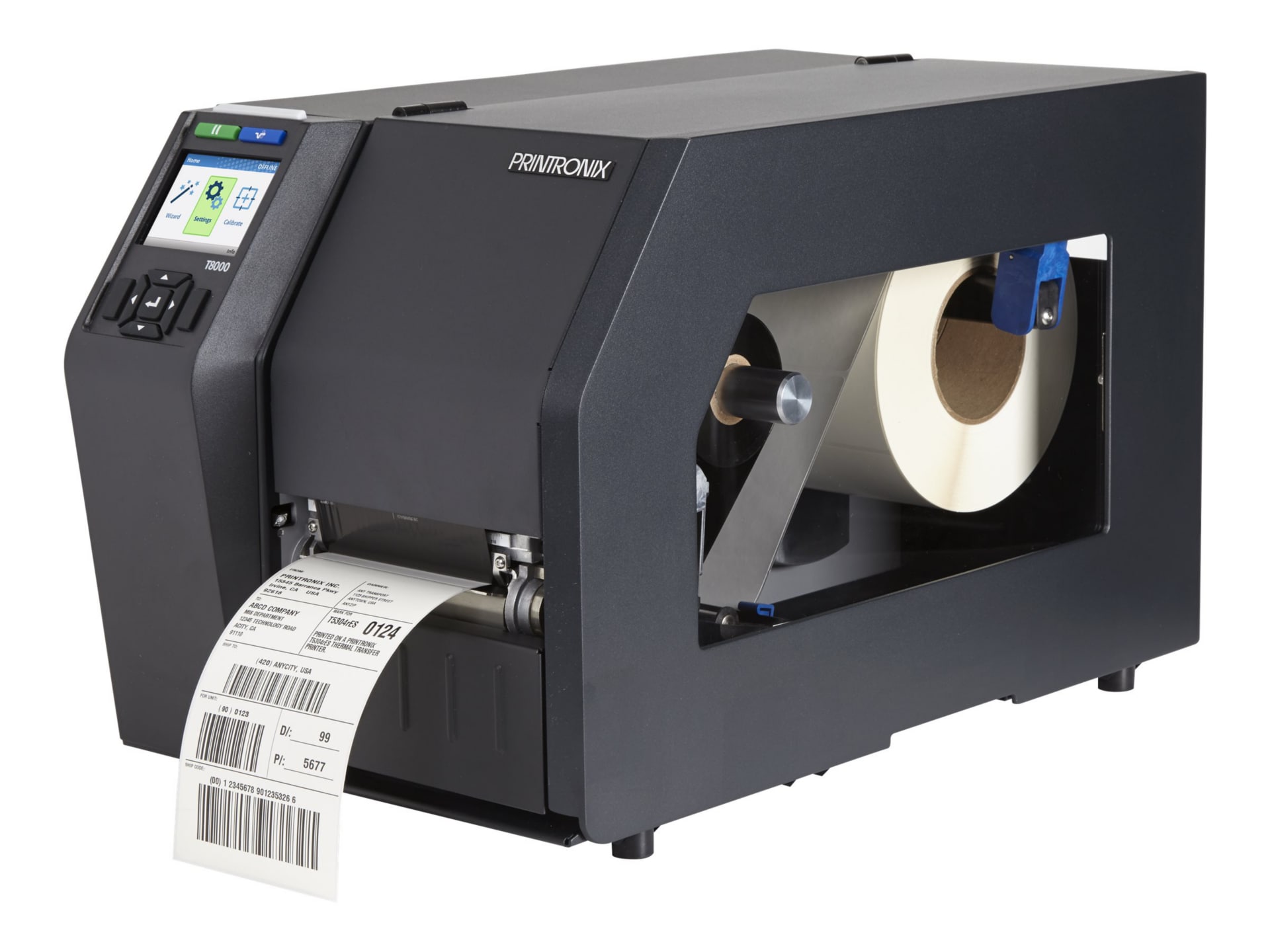 Printronix T8306 - label printer - B/W - direct thermal / thermal transfer