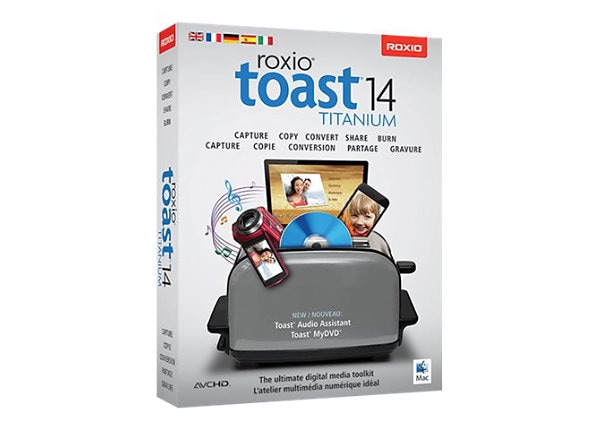 Roxio Toast Titanium (v. 14) - license - 1 user