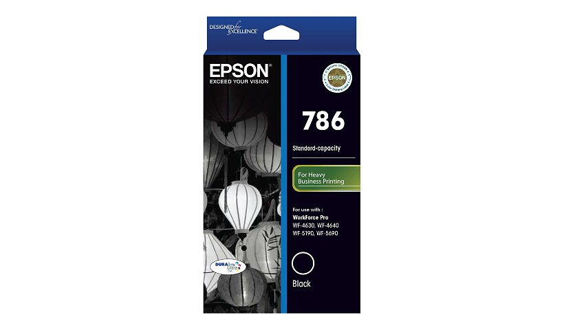 Epson 786 - 2-pack - black - original - ink cartridge