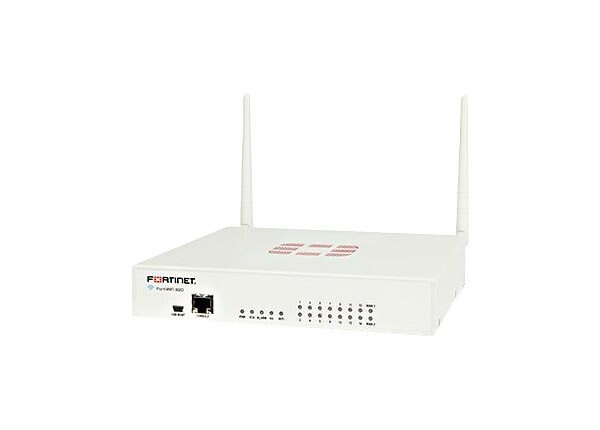 Fortinet FortiWiFi 92D - security appliance - with 3 years FortiCare 24X7 Comprehensive Support + 3 years FortiGuard