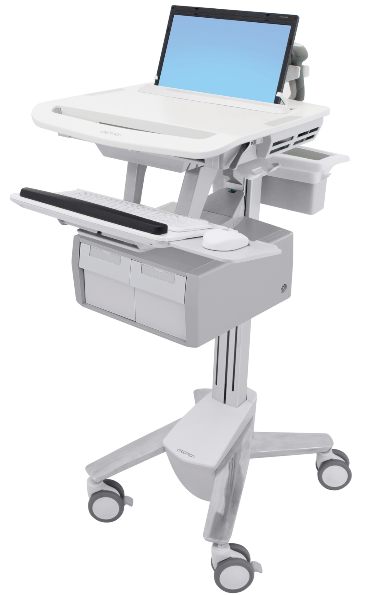 Ergotron StyleView cart - open architecture - for notebook / keyboard / mouse / barcode scanner