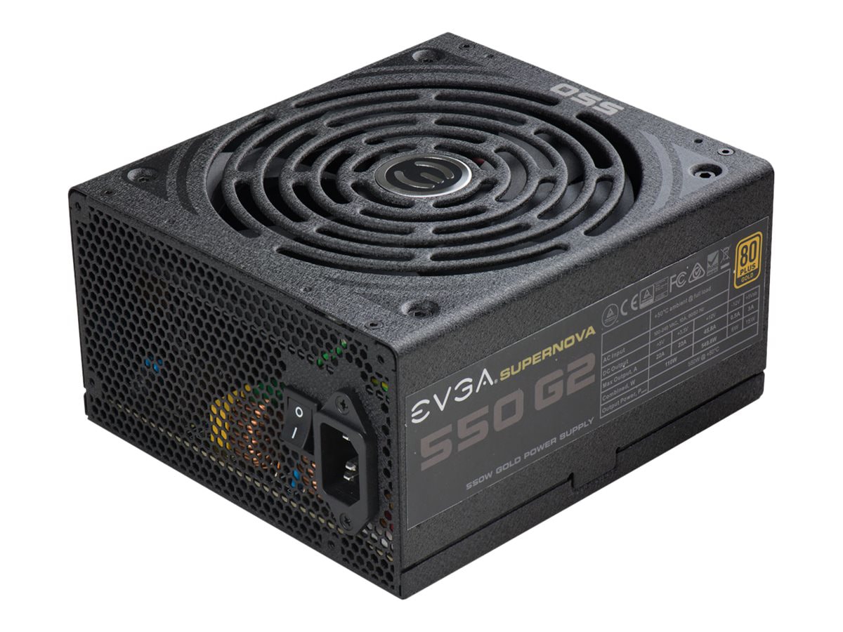 EVGA SuperNOVA 550 G2 - power supply - 550 Watt