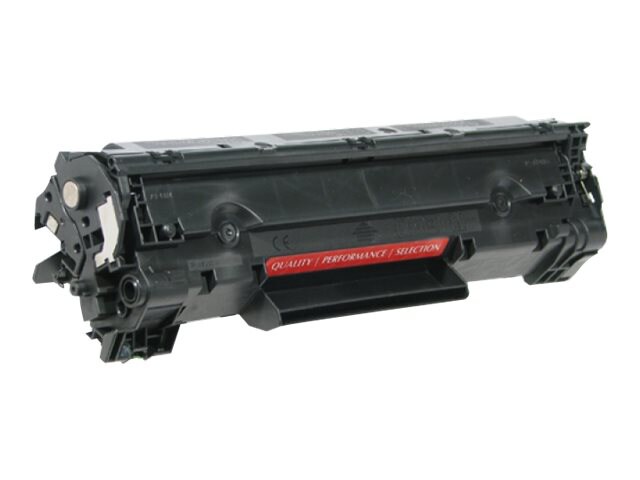Clover Remanufactured MICR Toner for HP CB436A (36A) 2,000 page yield Black