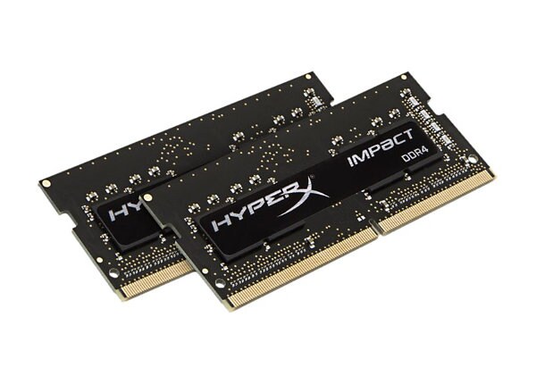 HyperX Impact - DDR4 - 8 GB: 2 x 4 GB - SO-DIMM 260-pin