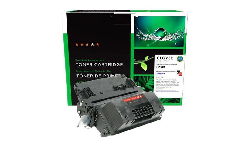 CIG Premium Replacement - High Yield - black - compatible - MICR toner cartridge (alternative for: HP CE390X, Troy