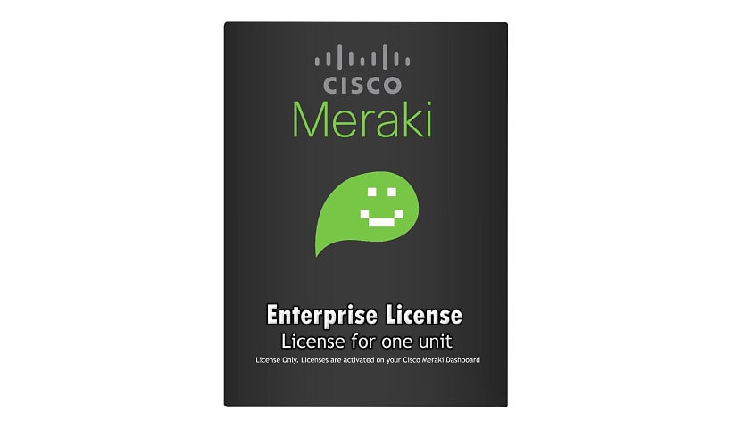Cisco Meraki Enterprise - licence d'abonnement (3 ans) + 3 Years Enterprise Support - 1 dispositif de sécurité