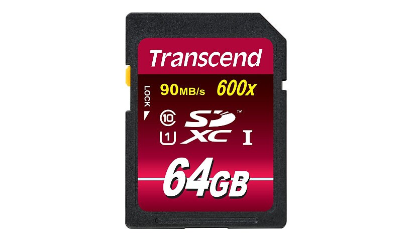 Transcend Ultimate - flash memory card - 64 GB - SDXC UHS-I