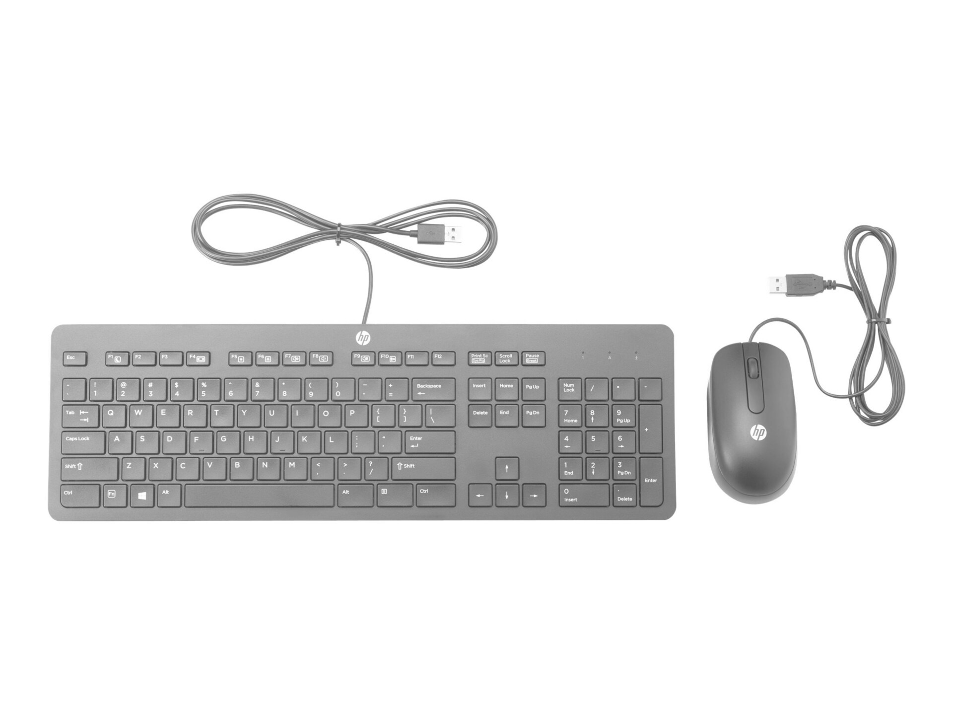 HP Slim - keyboard and mouse set - US