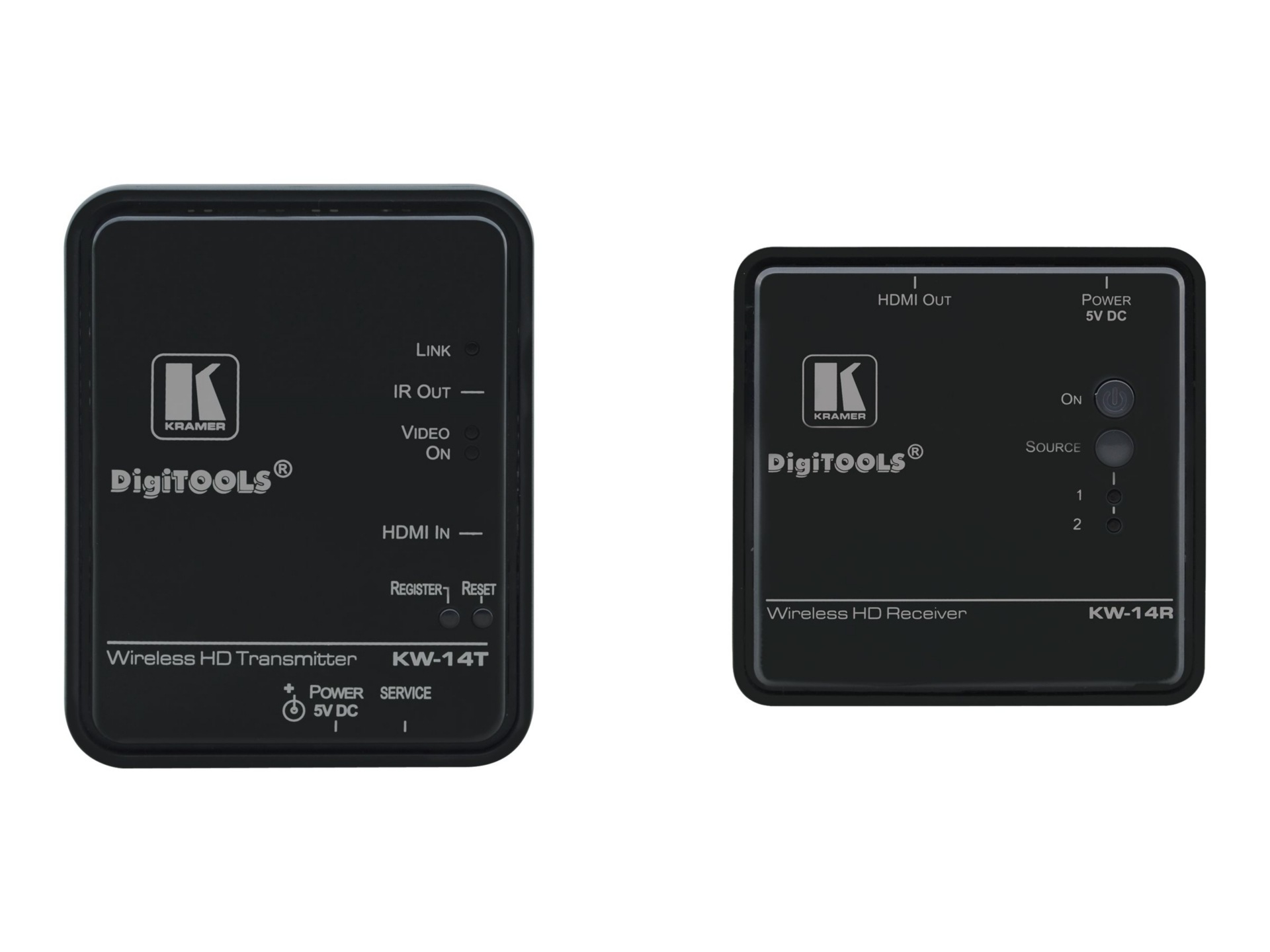 Kramer KW-14 Expandable Wireless High Definition Transmitter & Receiver - w