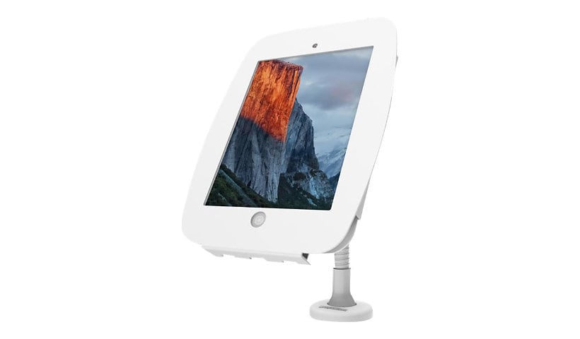 Compulocks Space Flex Arm iPad 12.9" Counter Top Kiosk White - mounting kit