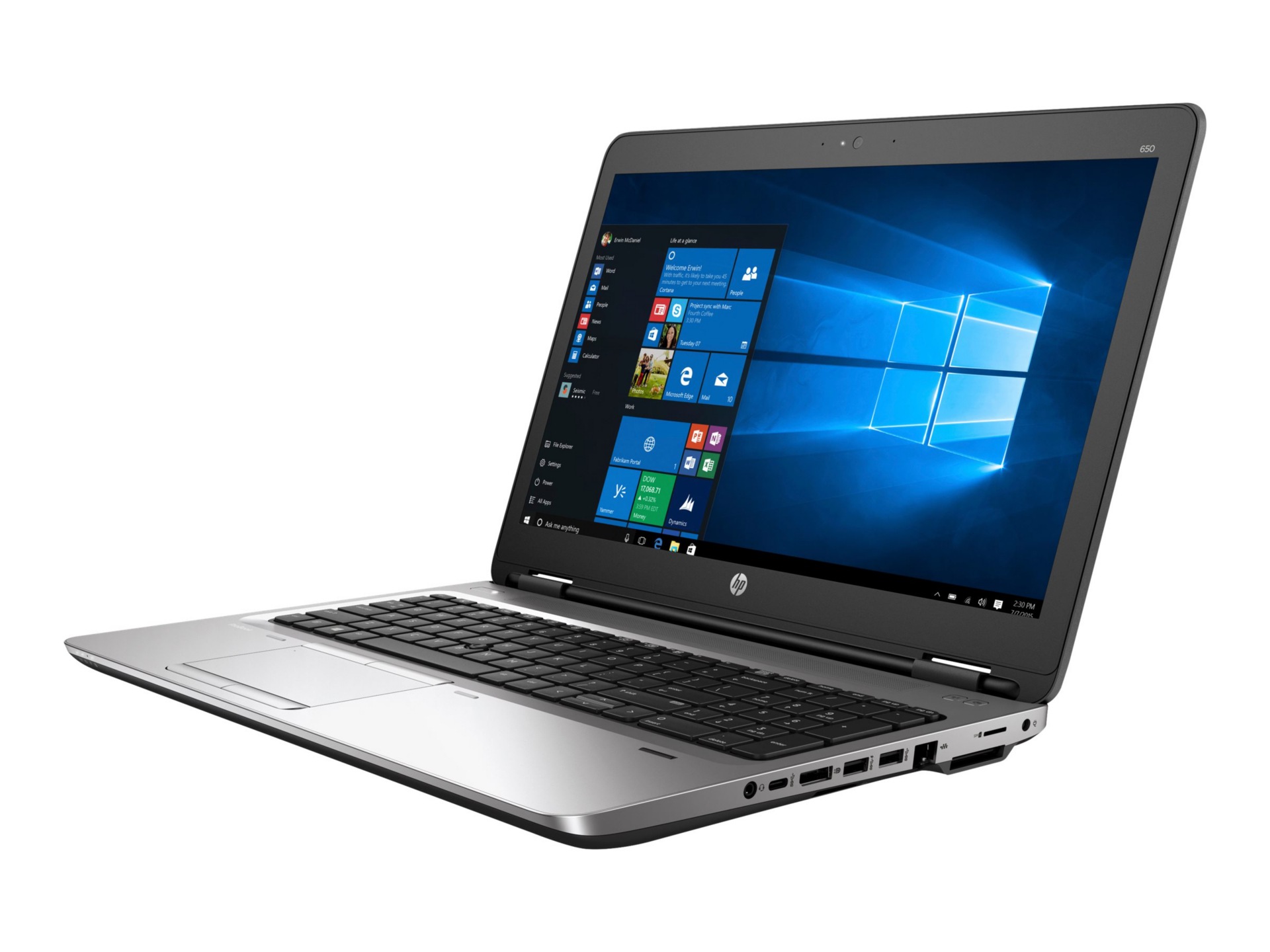 HP ProBook 650 G2 - 15.6" - Core i5 6200U - 8 GB RAM - 256 GB SSD - US
