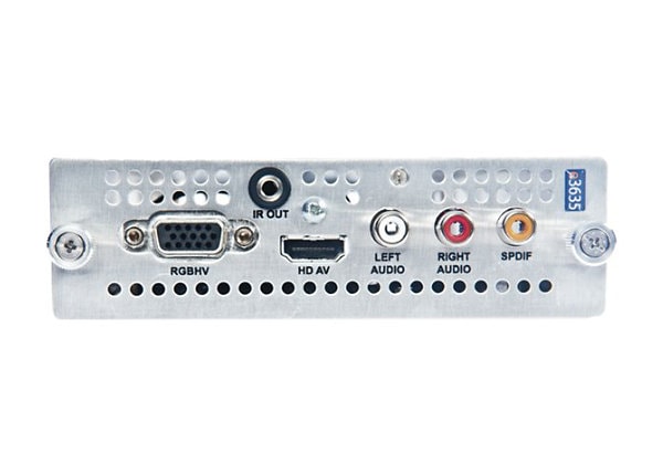 Exterity AvediaStream e3635 Standard Encoder - video capture adapter - Ethernet, Ethernet 100