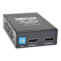 Tripp Lite 2-Port HDMI Over Cat5 Cat6 Audio Video Extender Remote Unit - video/audio extender - TAA Compliant