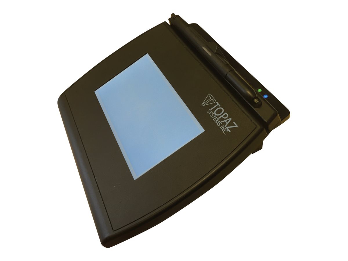 Topaz SignatureGem LCD 4x5 T-LBK766SE-BTB1-R - signature terminal - Bluetooth