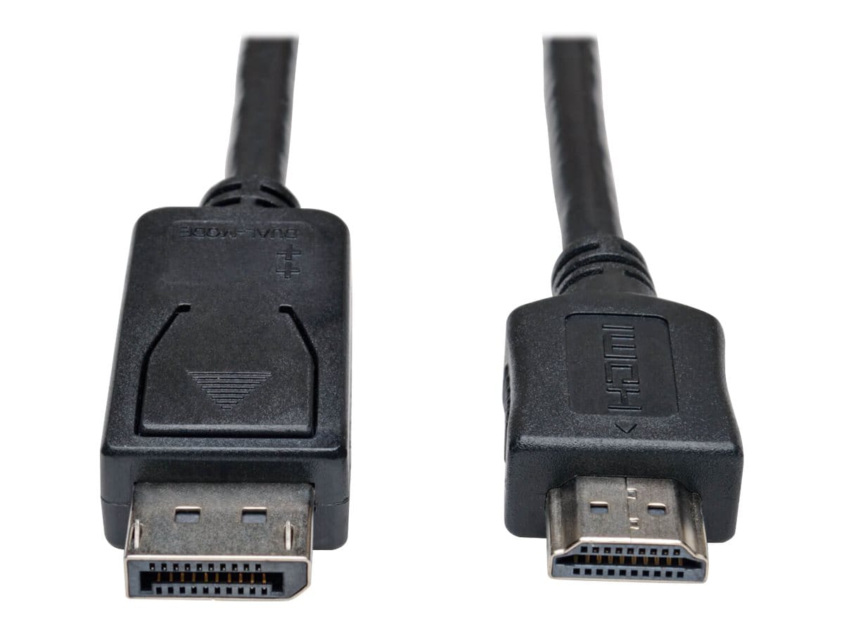 verwijzen september beschermen Tripp Lite 25ft DisplayPort to HDMI Adapter Converter Cable Video / Audio  M/M 25' - adapter cable - DisplayPort / HDMI - - P582-025 - Monitor Cables  & Adapters - CDW.com