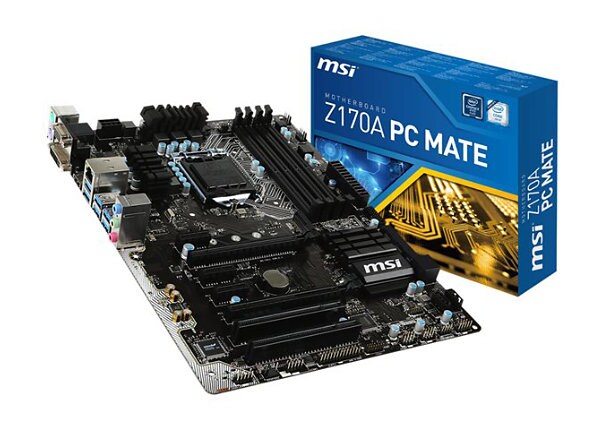 MSI Z170A PC MATE - motherboard - ATX - LGA1151 Socket - Z170