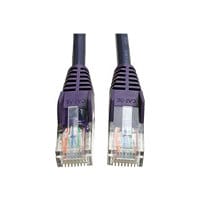 Eaton Tripp Lite Series Cat5e 350 MHz Snagless Molded (UTP) Ethernet Cable (RJ45 M/M), PoE - Purple, 14 ft. (4.27 m) -