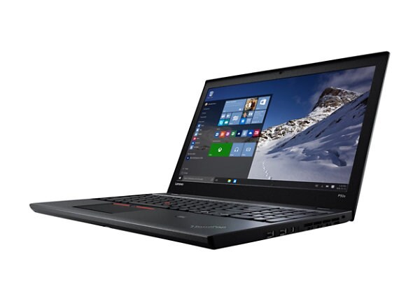 Lenovo ThinkPad P50s - 15.6" - Core i7 6500U - 16 GB RAM - 256 GB SSD