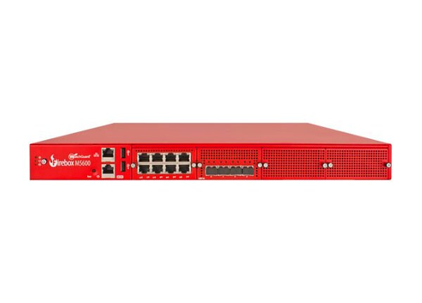 WatchGuard Firebox M5600 - security appliance - with 1 year Basic Security