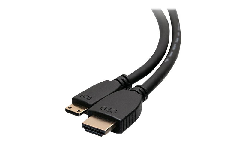 C2G 1.5ft High Speed HDMI to Mini HDMI Adapter Cable w/ Ethernet - 4K 60Hz