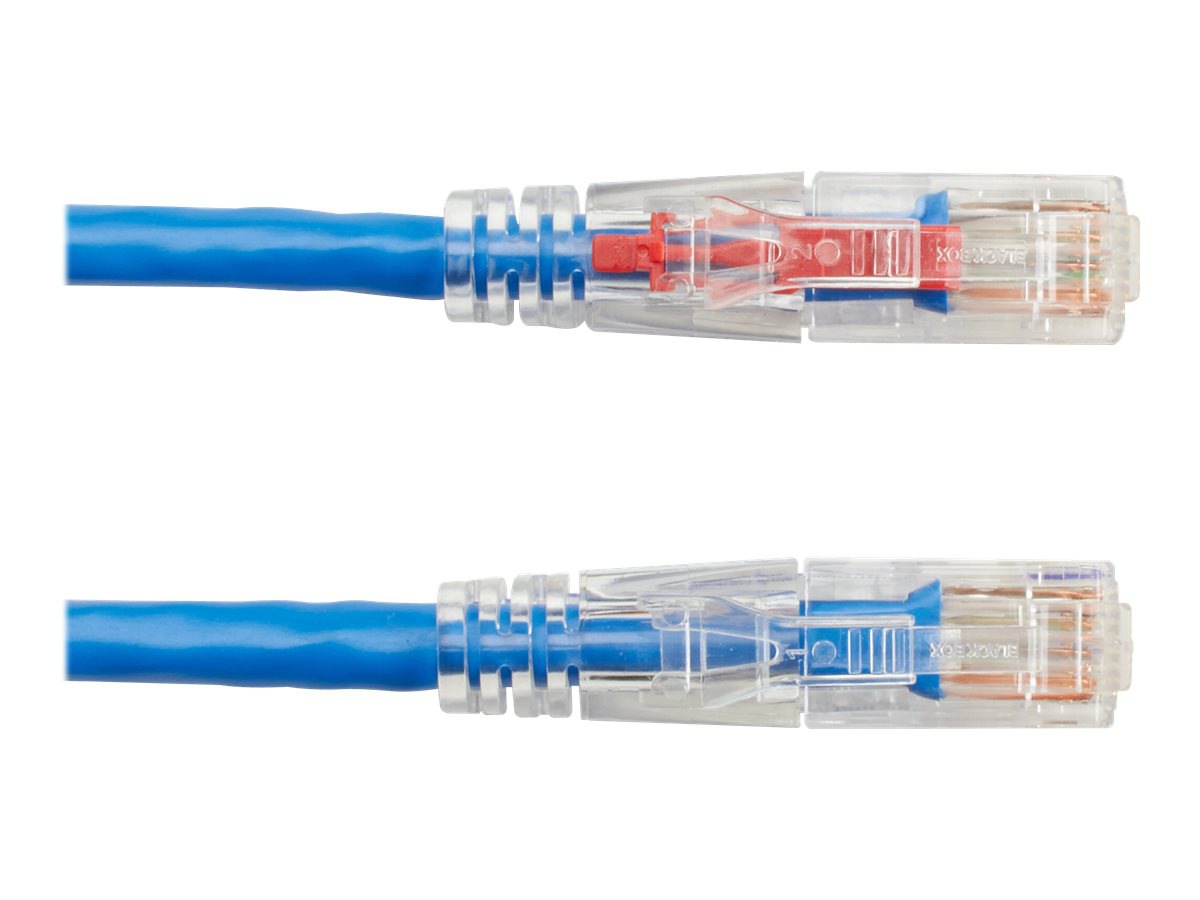 Black Box GigaBase 3 patch cable - 1 ft - blue