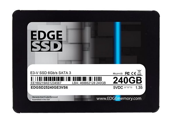 EDGE E3-V - solid state drive - 240 GB - SATA 6Gb/s