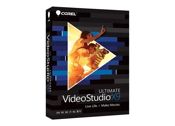 Corel VideoStudio Ultimate X9 - box pack