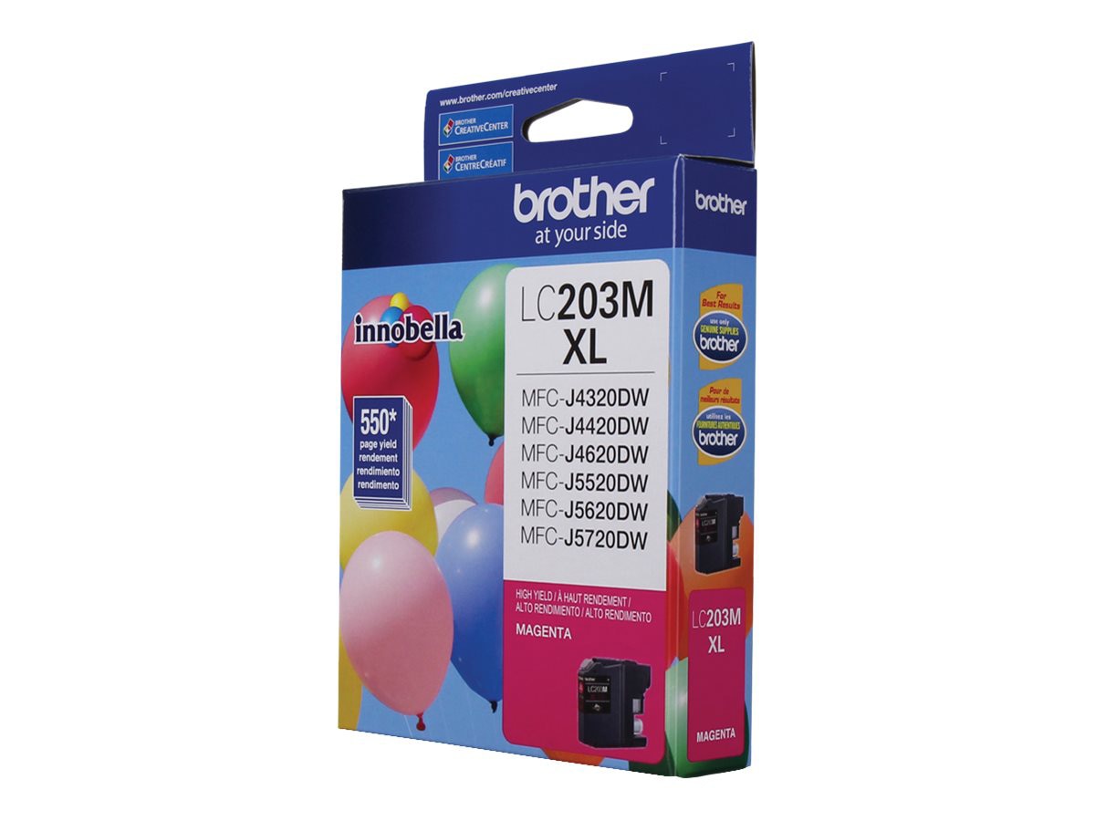 Brother LC203M - High Yield - magenta - original - ink cartridge