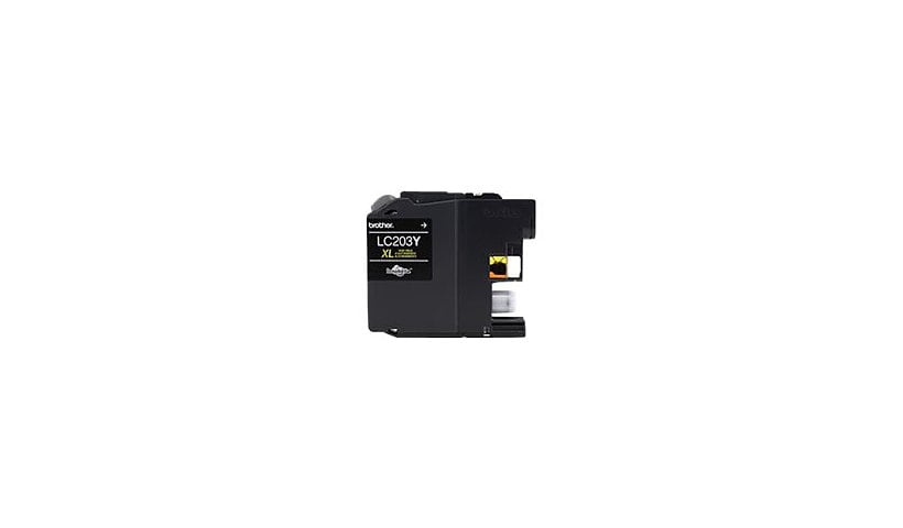 Brother LC203Y - High Yield - yellow - original - ink cartridge