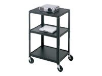 Bretford Adjustable Audio Visual Cart A2642 - cart - for TV, overhead projector, VCR