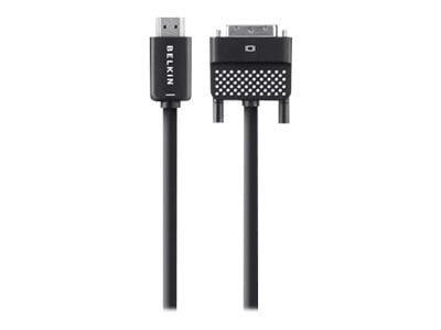 Belkin 4k HDMI to DVI-D Adapter Cable - 12ft - Black
