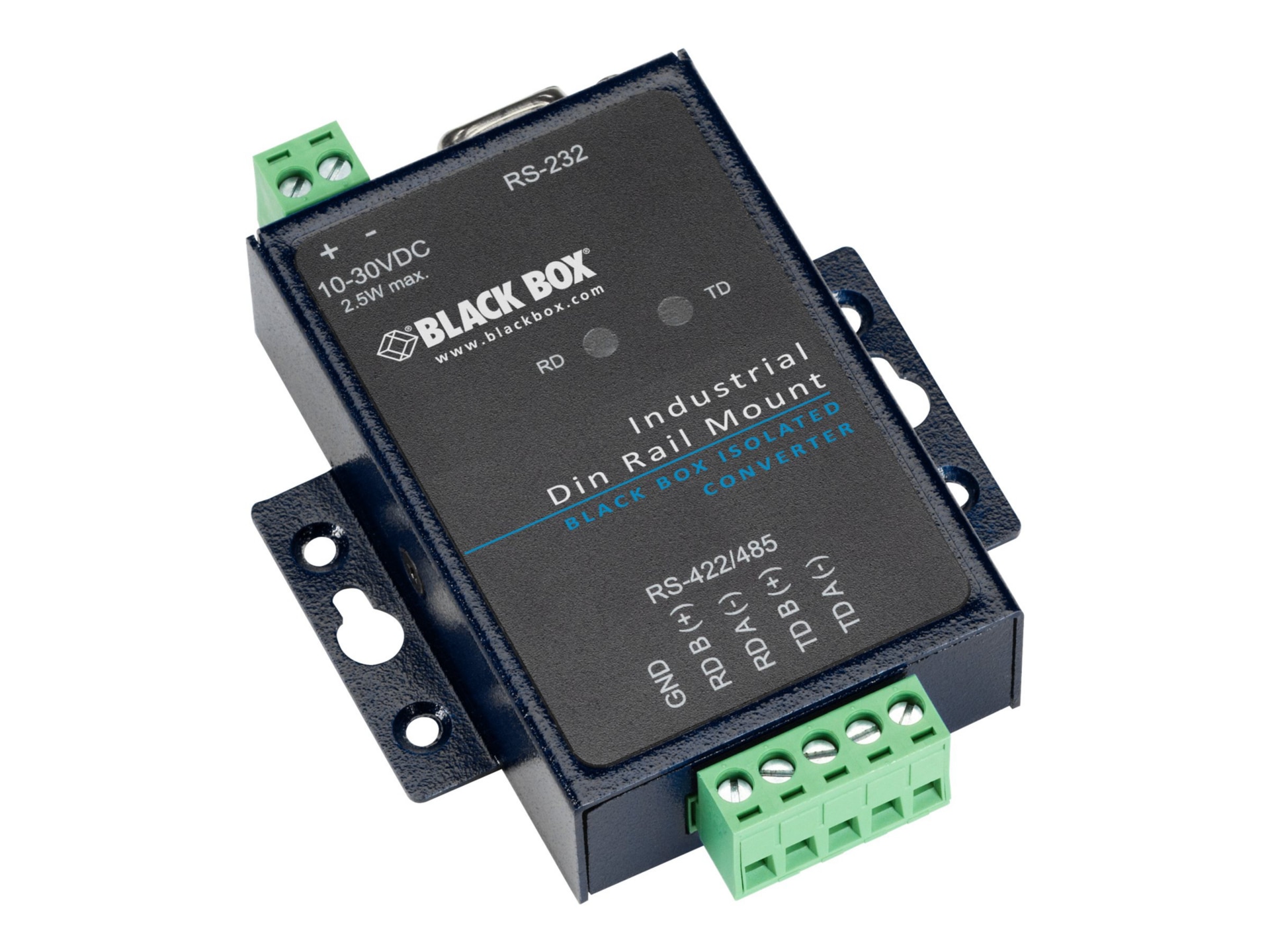 Black Box Industrial RS-232 to RS-485/422 Converter - serial