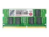 Transcend - DDR4 - module - 8 GB - SO-DIMM 260-pin - 2400