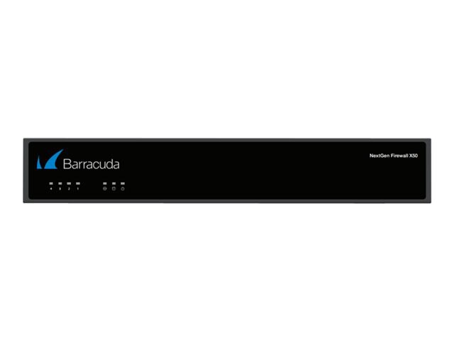 Barracuda NextGen Firewall X-Series X51 - firewall - with 3 years Energize Updates + Instant Replacement