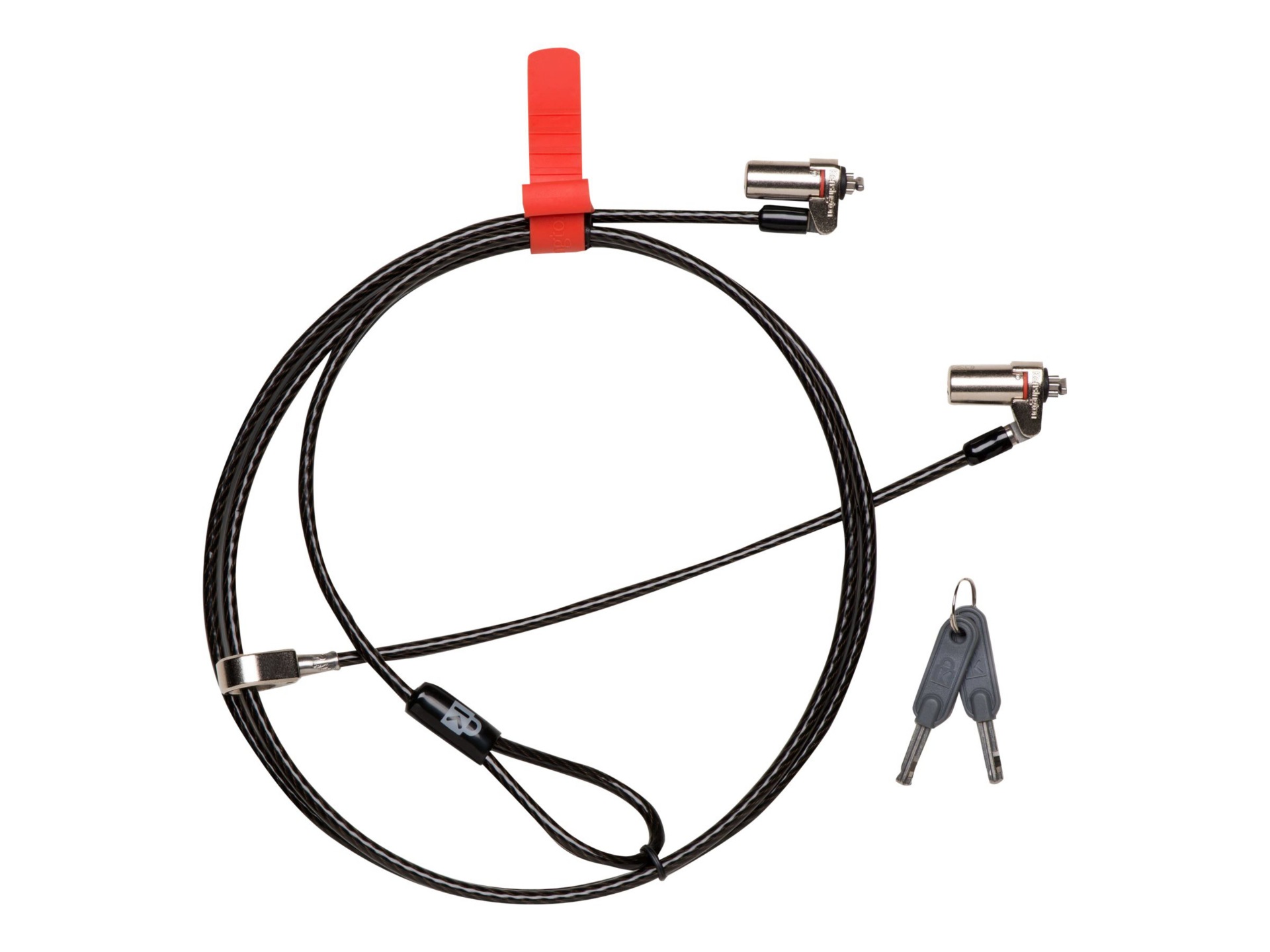 Kensington MicroSaver DS Keyed Twin Laptop Lock notebook locking cable