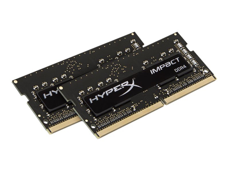 HyperX Impact - DDR4 - 8 GB: 2 x 4 GB - SO-DIMM 260-pin - unbuffered