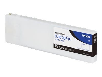 Epson SJIC26P(K) - black - original - ink cartridge