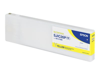 Epson SJIC26P(Y) - jaune - original - cartouche d'encre