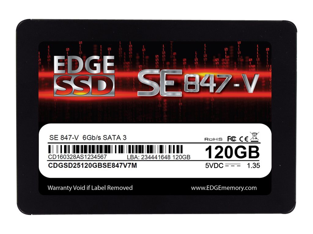 EDGE SE847-V - SSD - 120 GB - SATA 6Gb/s - TAA Compliant
