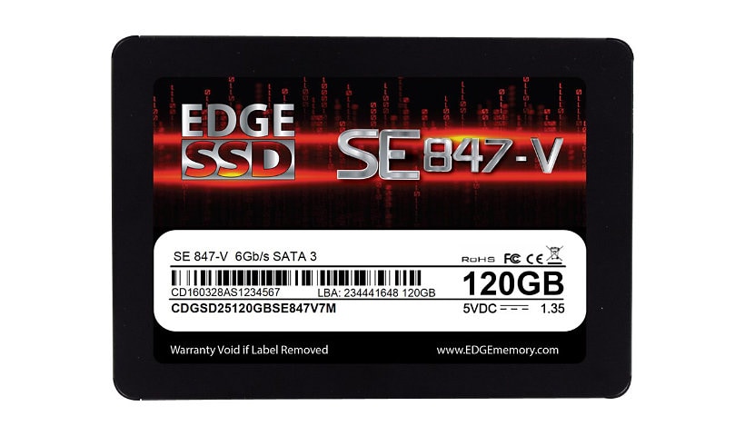 EDGE SE847-V - SSD - 120 GB - SATA 6Gb/s - TAA Compliant