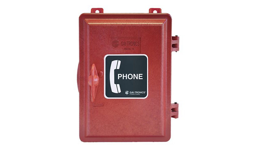 GAI-Tronics - enclosure for phone