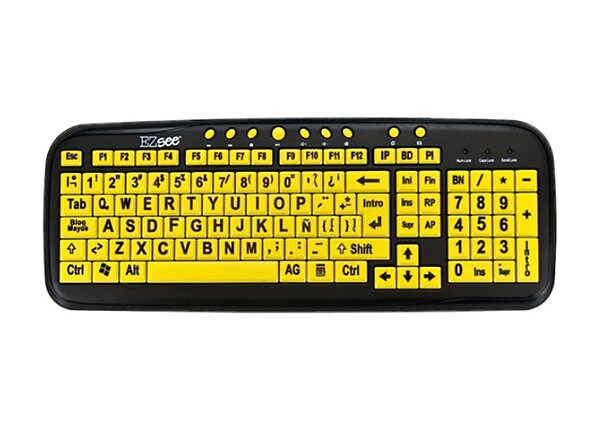 Datacal EZ See Large Print - keyboard - Latin America