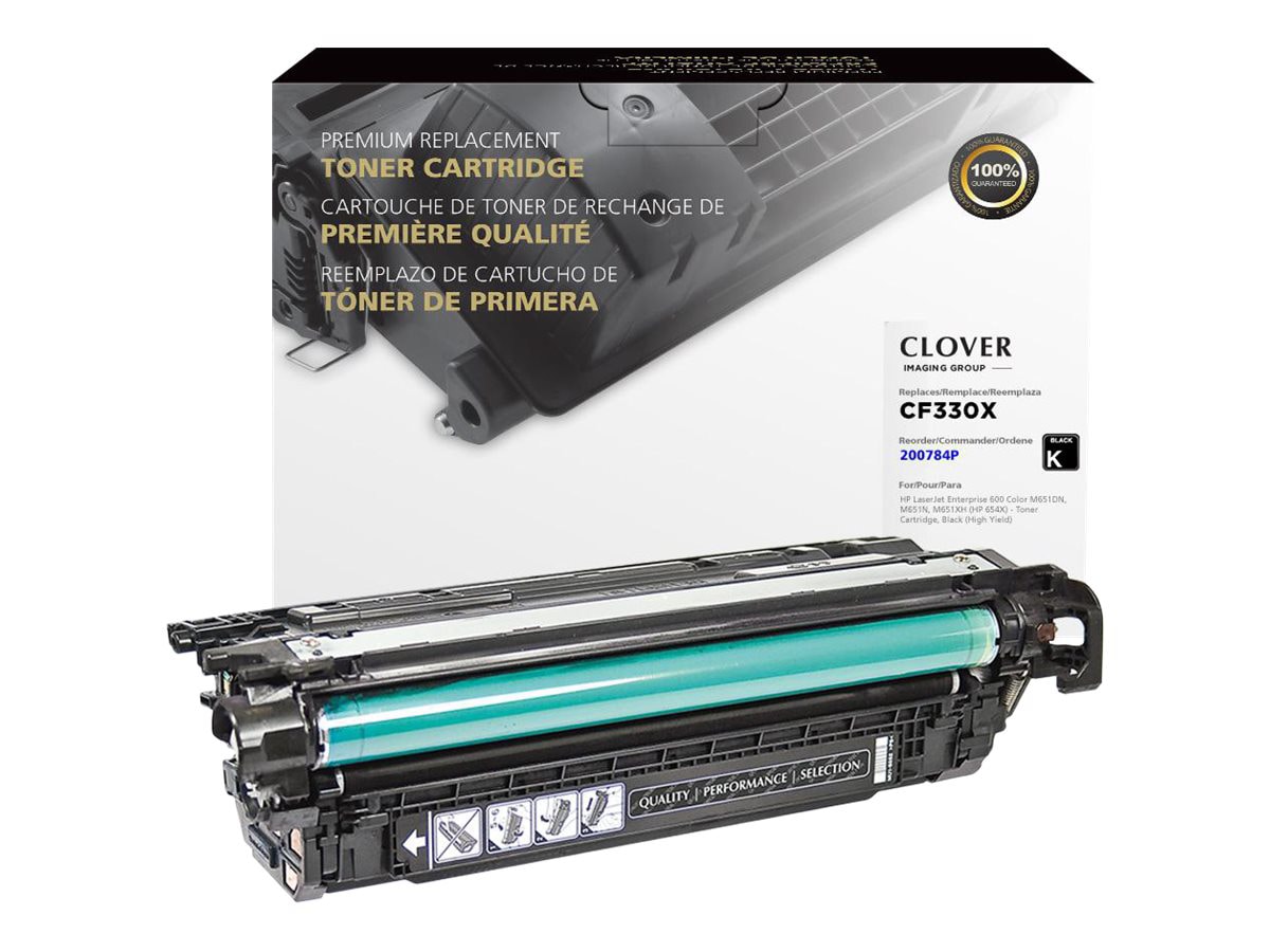 CIG Premium Replacement - High Yield - black - compatible - toner cartridge (alternative for: HP 654X, HP CF330X)
