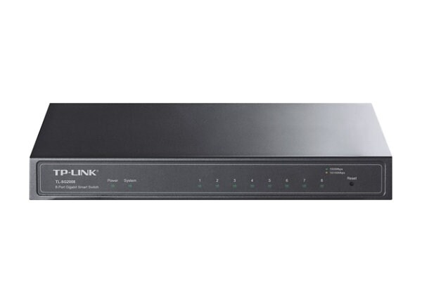 TP-Link TL-SG2008 - switch - 8 ports - managed